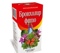 Фиточай, Байкальский фильтр-пакет 1.5 г 20 шт бронхолир