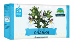 Фиточай, фильтр-пакет 1.5 г 20 шт очанка лекарственная