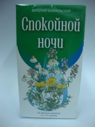 Фиточай, Байкальский ф/пак. 1.5 г №20 спокойной ночи